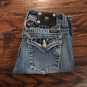 Miss Me Bermuda shorts. Size 27.